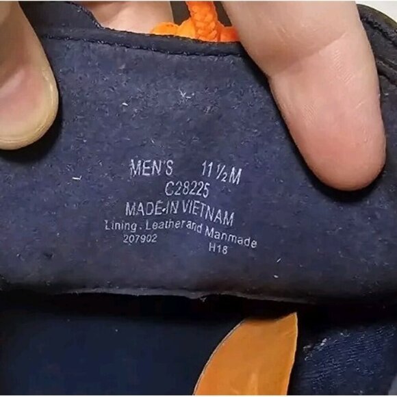 Cole Haan Mens Size 11.5 Original Grand Wingtip Oxford Java-Tumeric Brown Orange - Picture 5 of 7